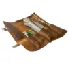ESTUCHE PARRILLERO CAFÉ AMANTEA